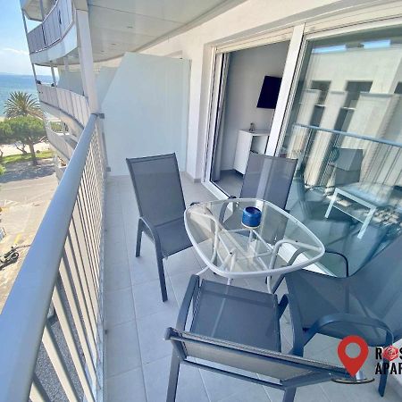 Roses Apartments Ocean 2 Habitaciones Vista Mar Lateral Exteriör bild