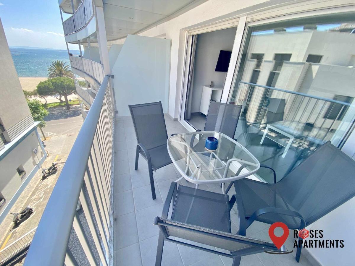 Roses Apartments Ocean 2 Habitaciones Vista Mar Lateral Exteriör bild